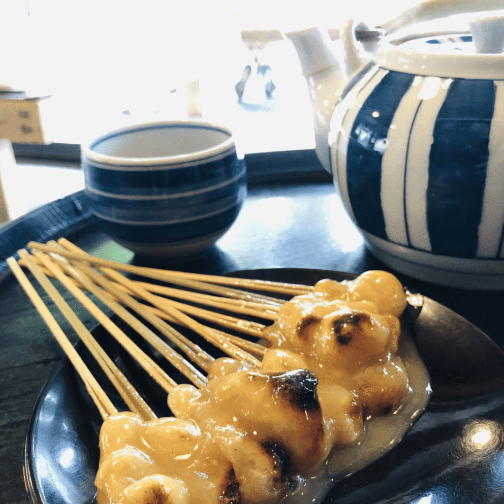 今宮神社近くのあぶり餅