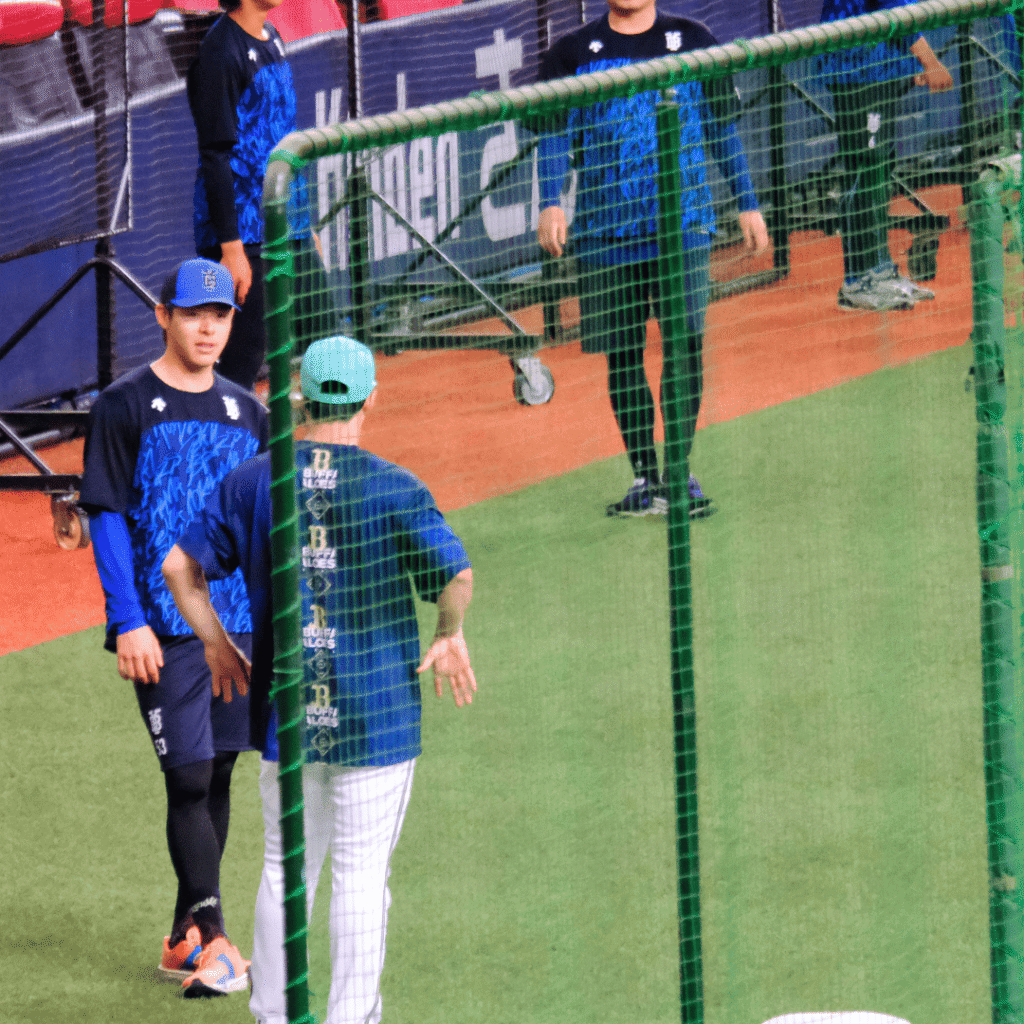 ベイ中川颯選手